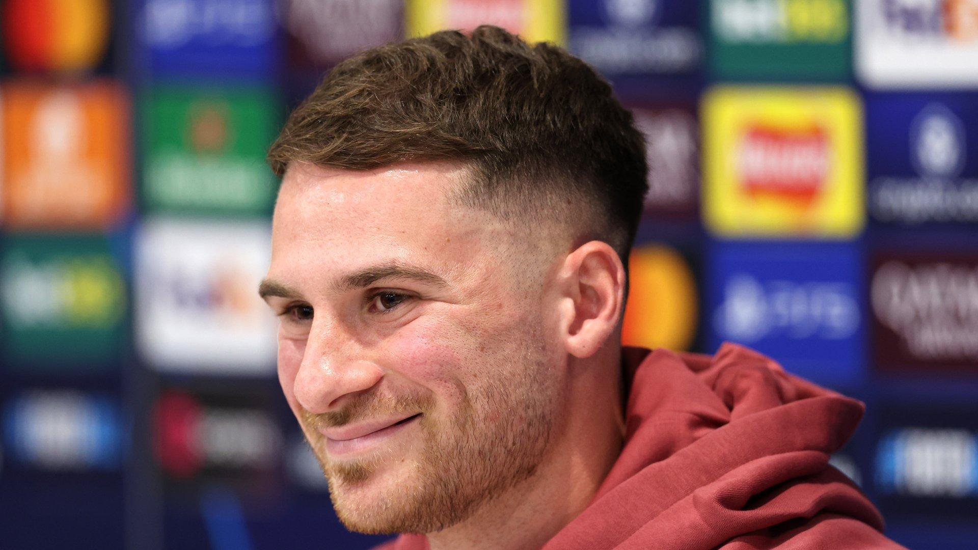 Press conference: Alexis Mac Allister previews Reds' Champions League tie with Bologna