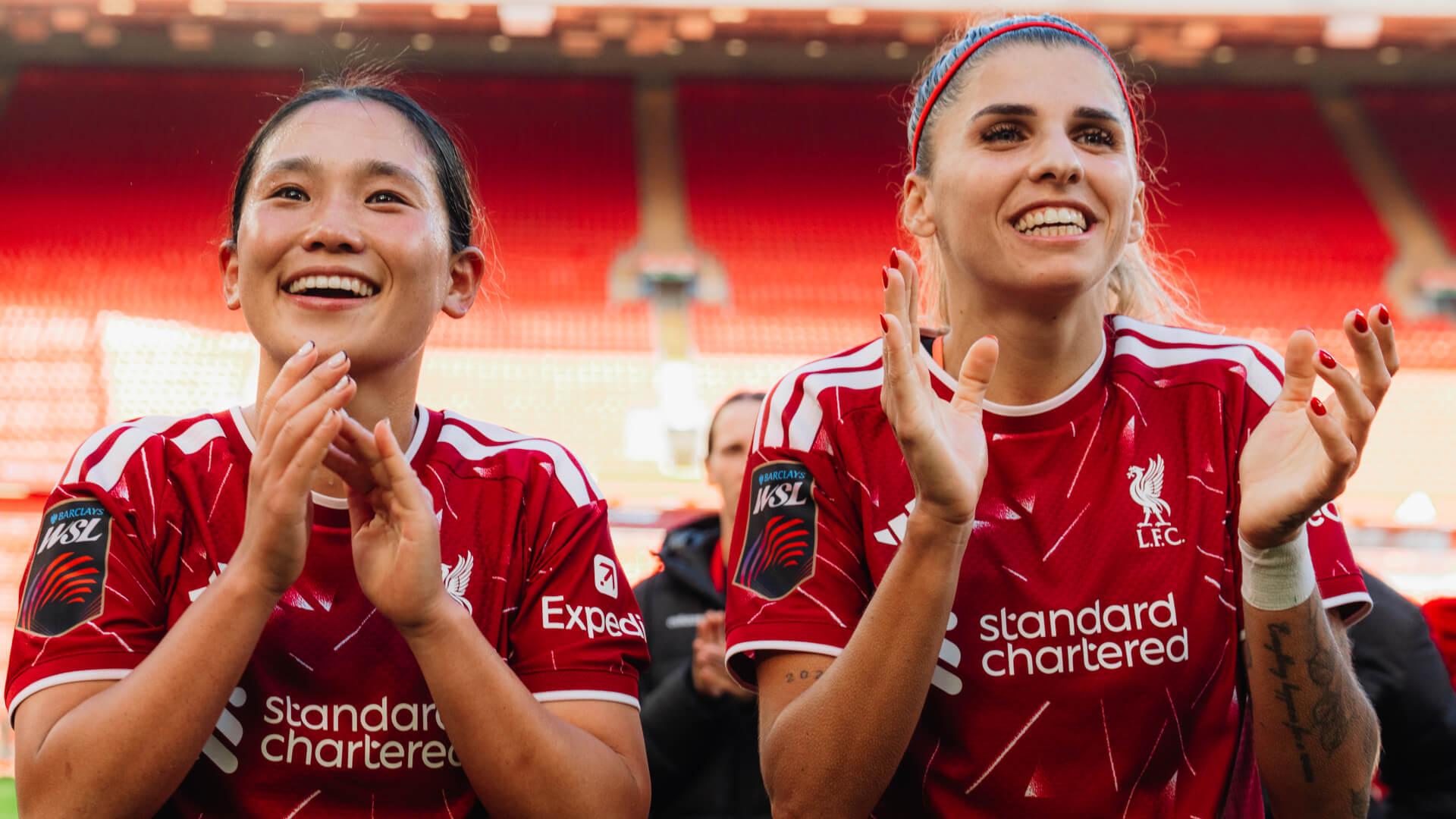 Gallery from Anfield: Derby delight for Liverpool in the WSL