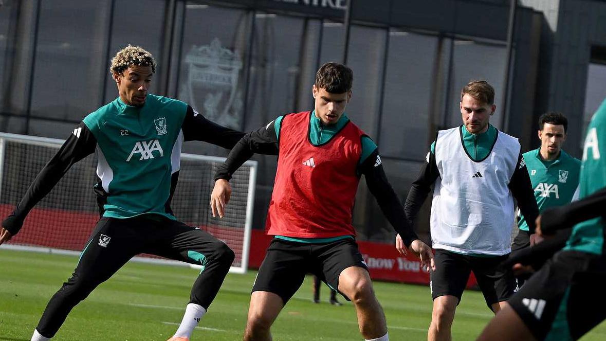 Live training photos: Liverpool prepare for UCL trip to Galatasaray