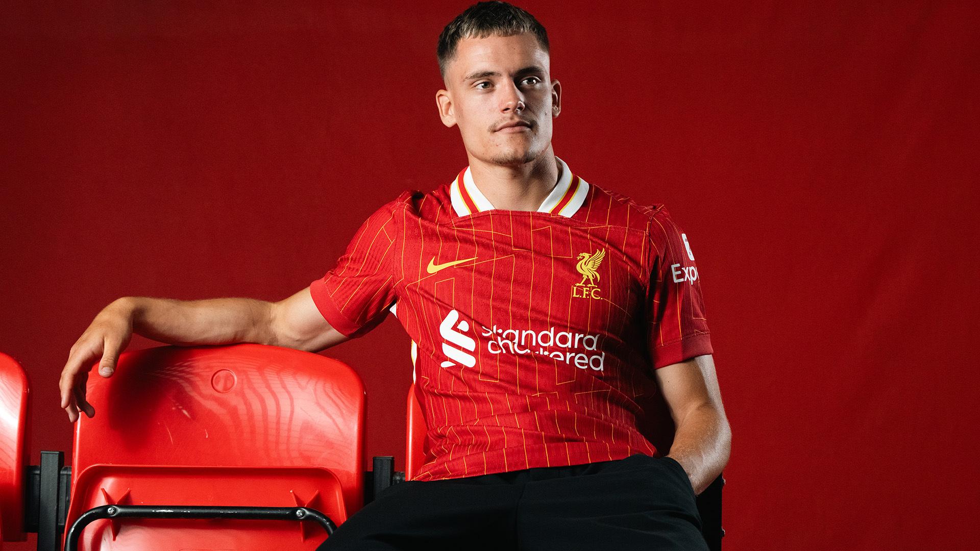 Competition: Win a Liverpool shirt signed by Florian Wirtz
