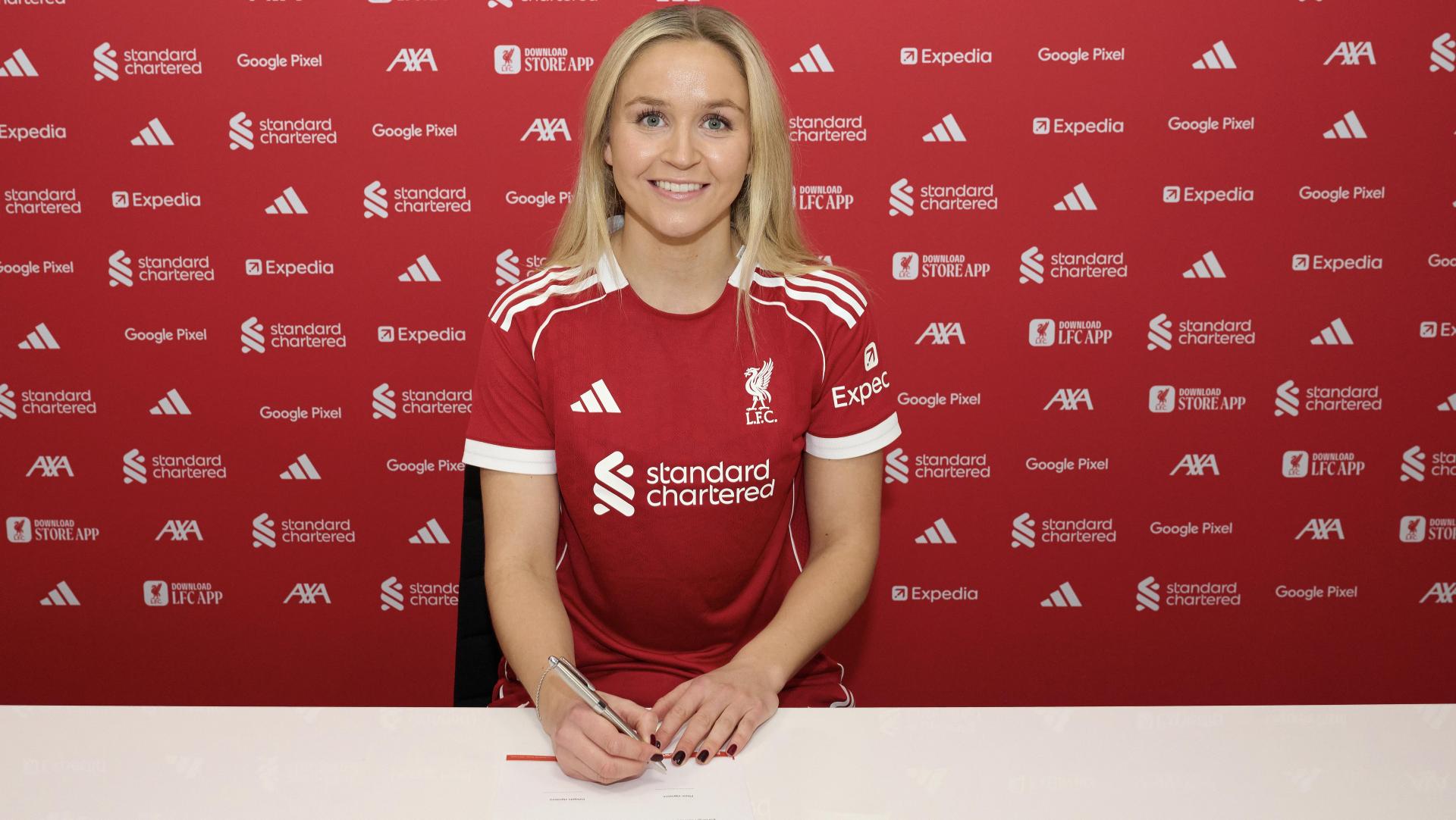 Liverpool FC Women complete signing of Anna Josendal