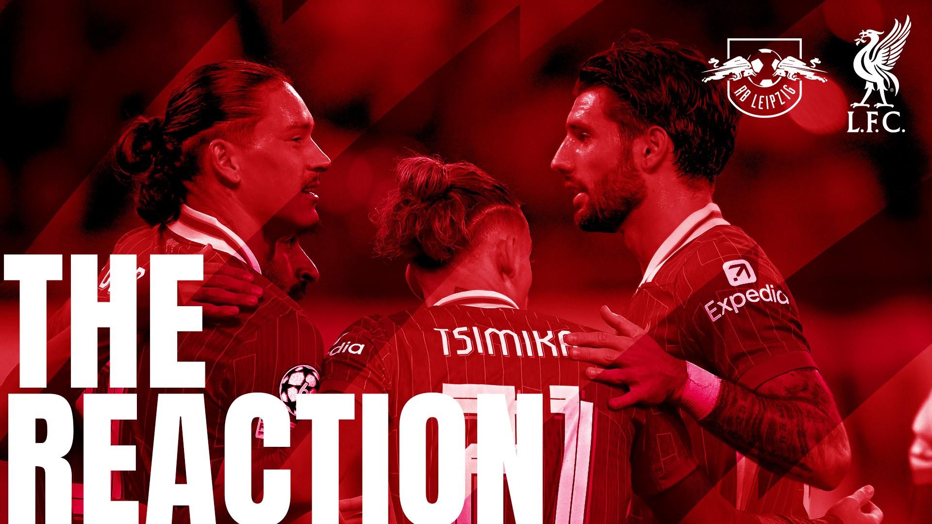 'The Reaction' podcast: Hear from Arne Slot and Cody Gakpo after RB Leipzig 0-1 Liverpool