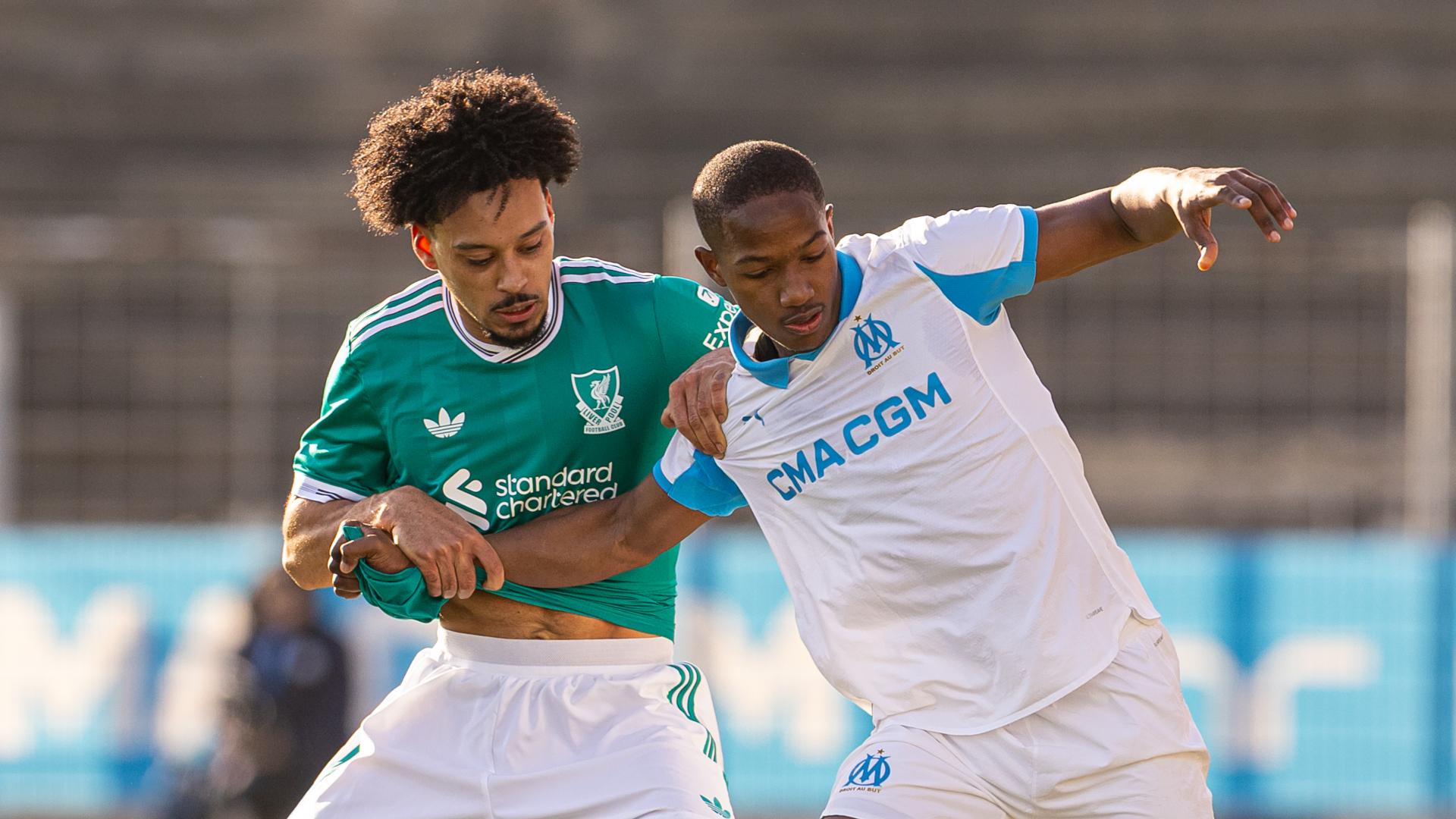 U19s match report: Liverpool beaten in friendly fixture at Marseille