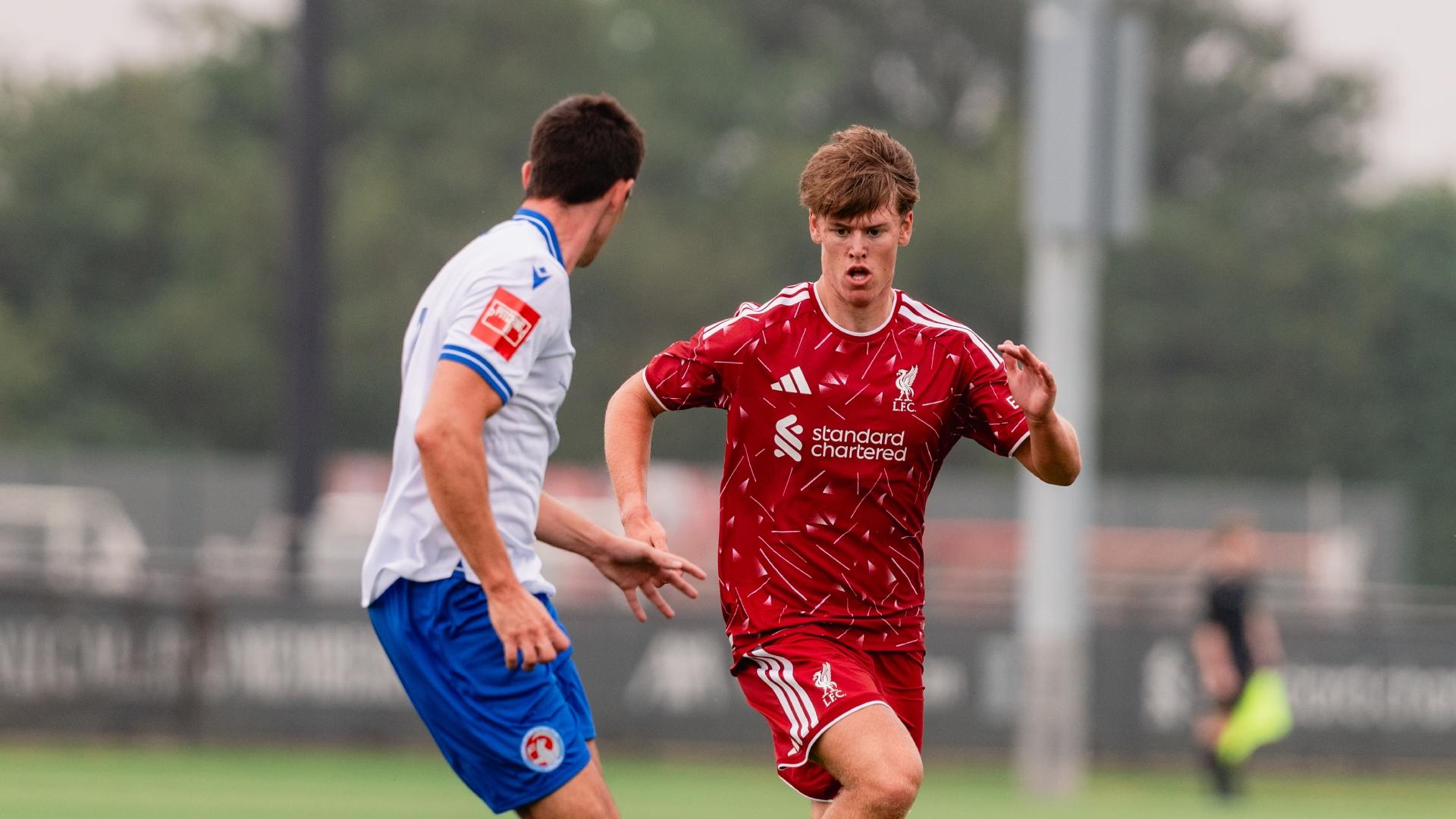 Liverpool U21s draw with Vauxhall Motors in pre-season opener