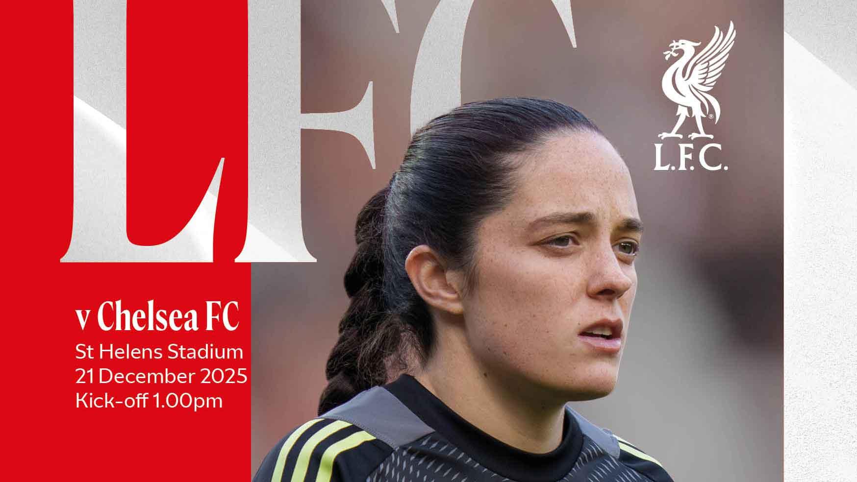Get your LFC Women v Chelsea programme on Sunday