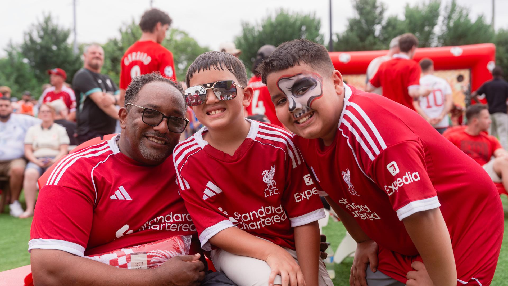 Gallery: Reds fans in Nashville soak up pre-match atmosphere