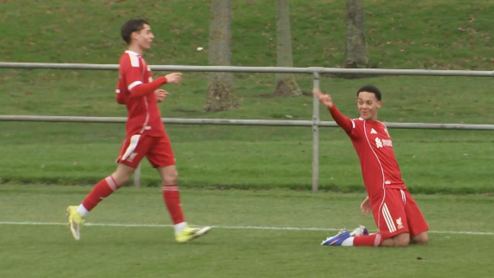 Watch U18s highlights: Newcastle 0-1 Liverpool