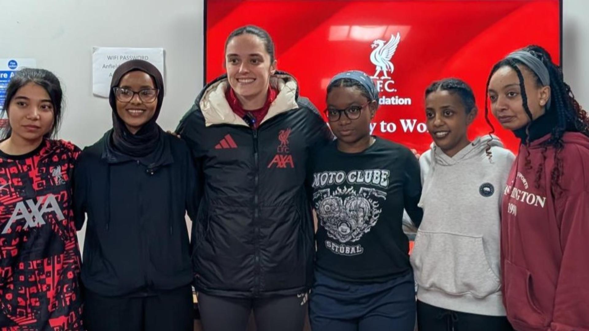 Faye Kirby's surprise visit highlights Nasrin's inspiring Pathway to Works journey