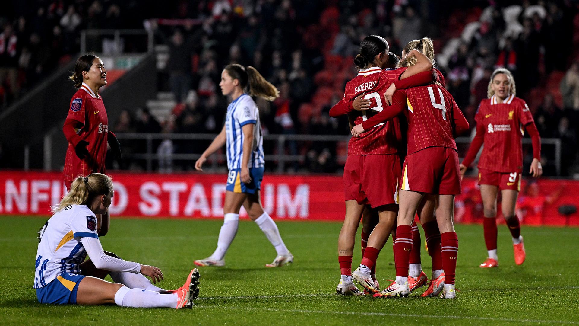 LFC Women start 2025 with home WSL win over Brighton