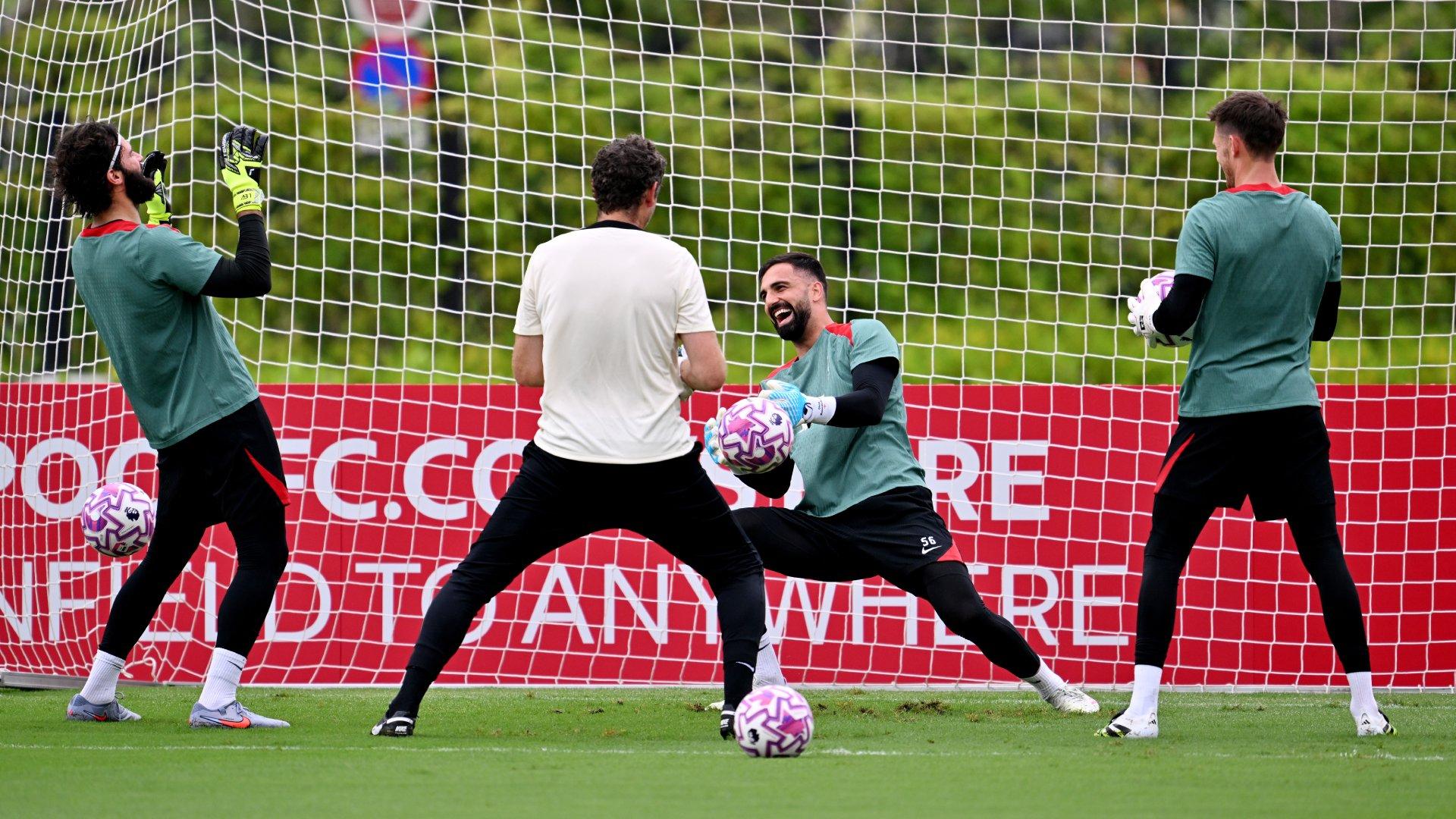 43 photos from Liverpool's Tuesday training session in Hong Kong
