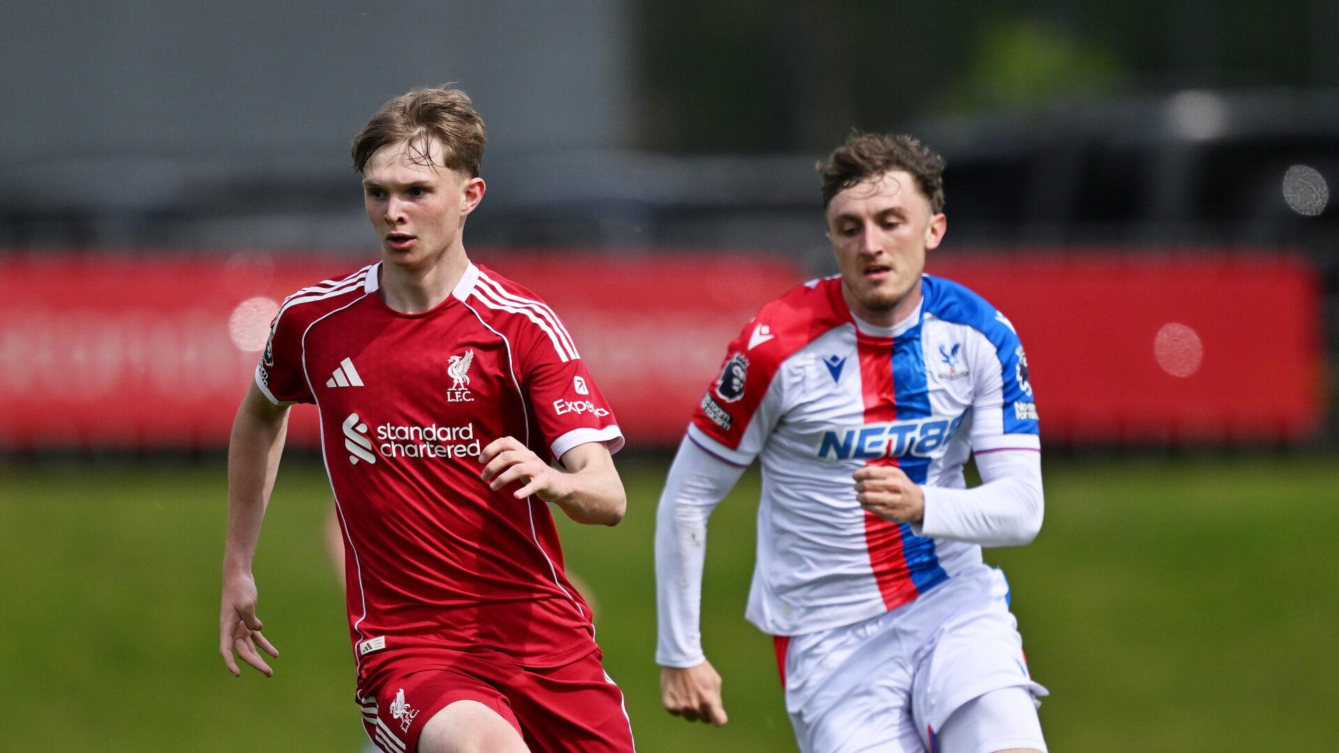 U21s match report: Liverpool beaten on penalties by Palace in PL2 play-off