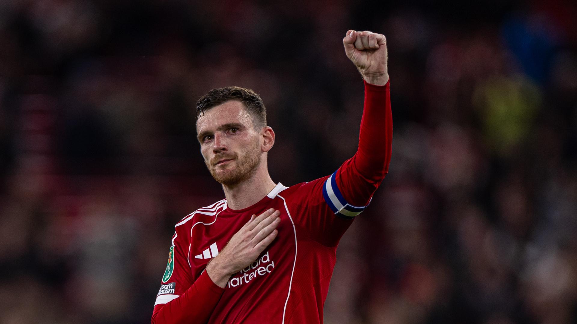 Andy Robertson interview: 'An amazing nine years – LFC means the world to me'