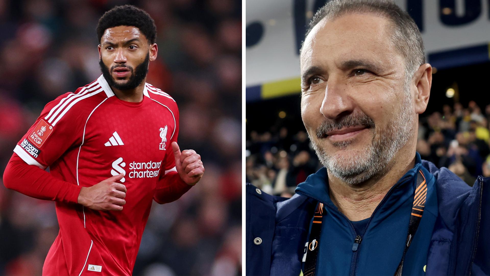 Nottingham Forest v Liverpool: Team news