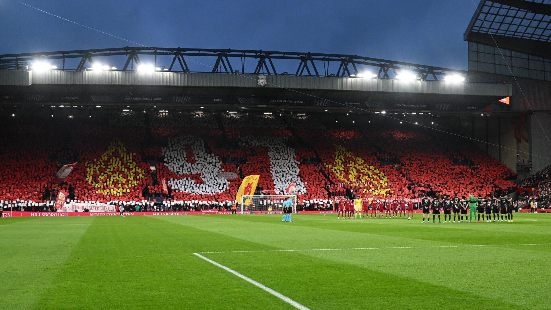 Anfield pays respects ahead of 37th Hillsborough anniversary