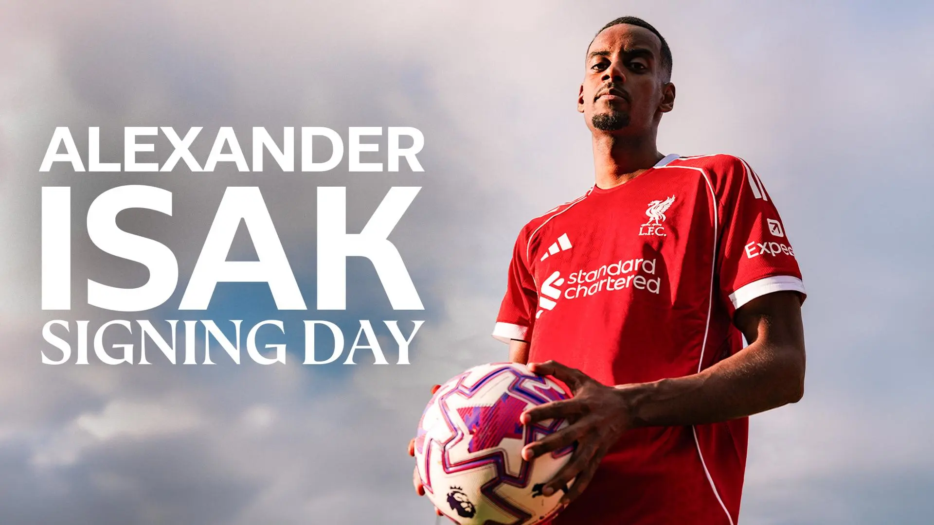 Signing day: Behind the scenes as Alexander Isak became Liverpool's No.9