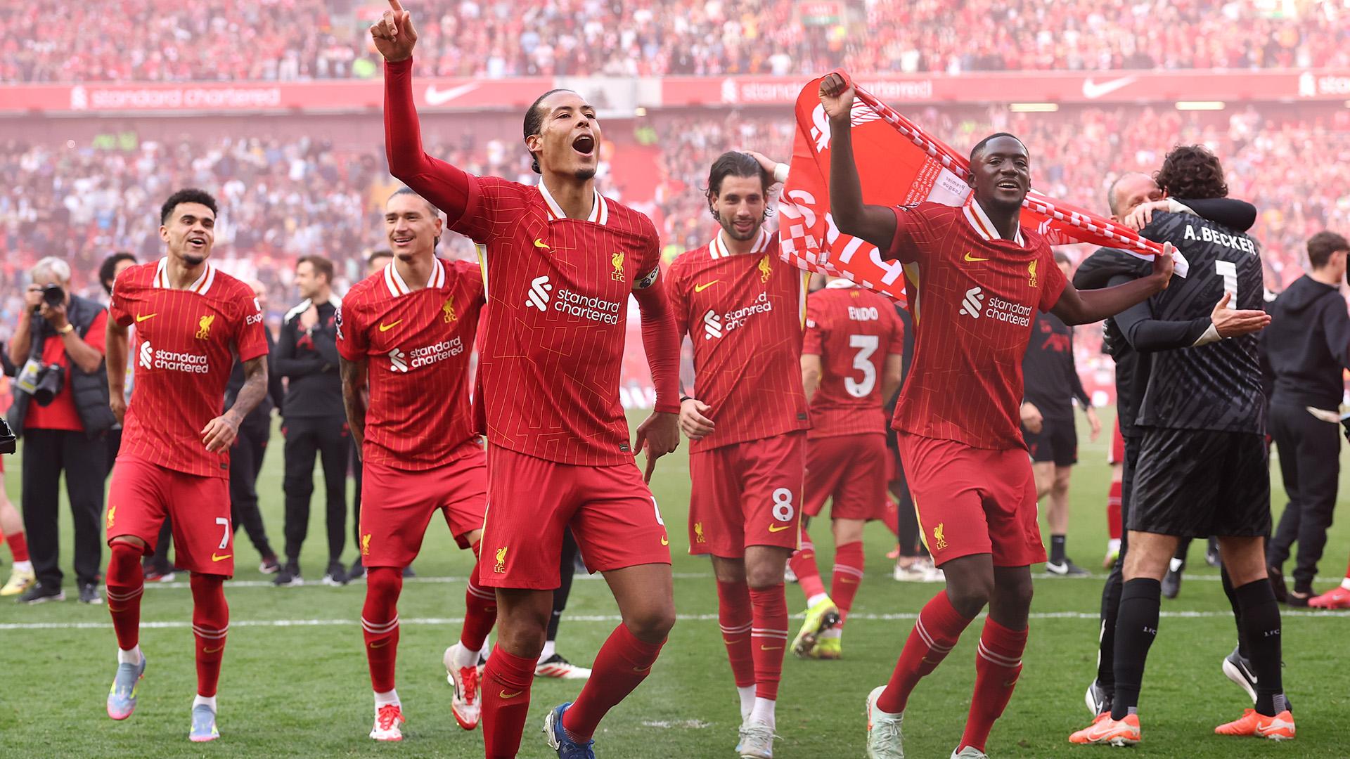 Watch: Full reaction show from Anfield after Liverpool win Premier League