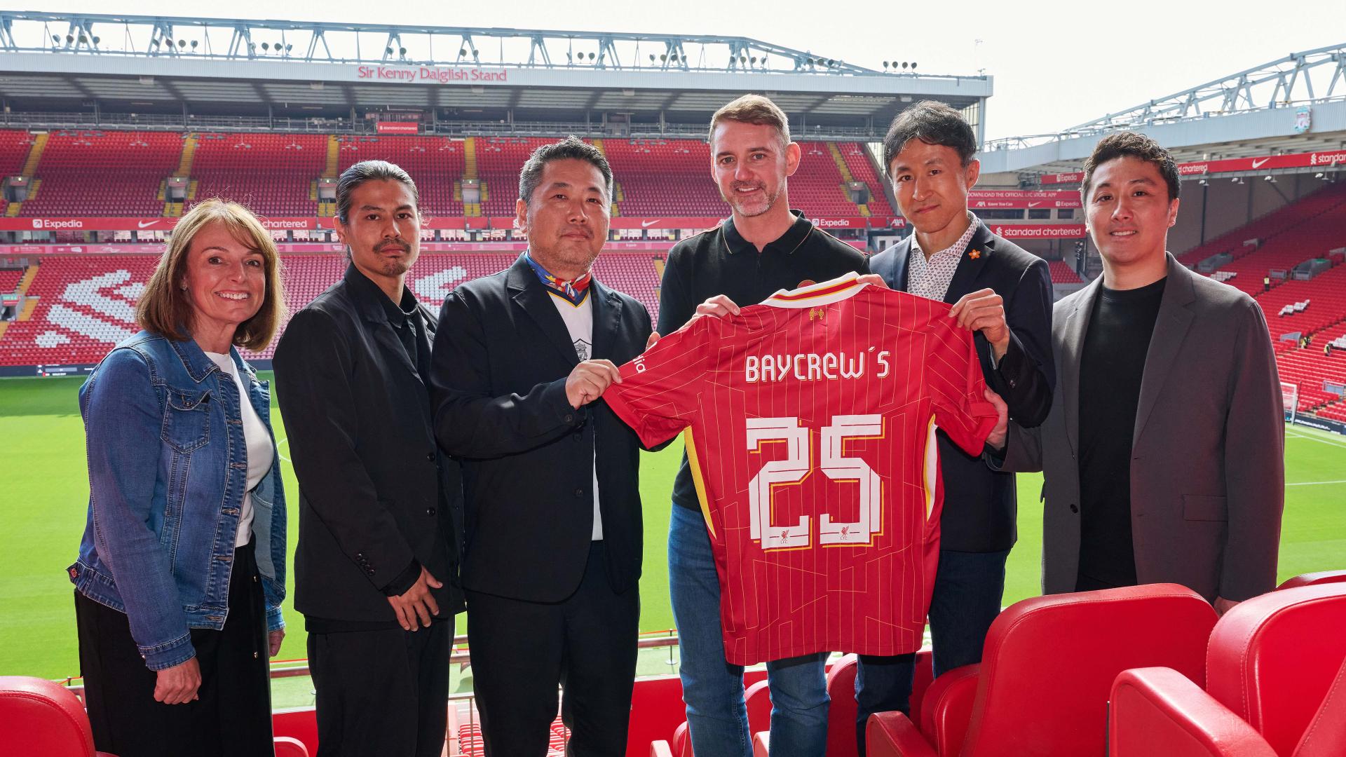 Liverpool FC welcomes BAYCREW'S as new retail partner