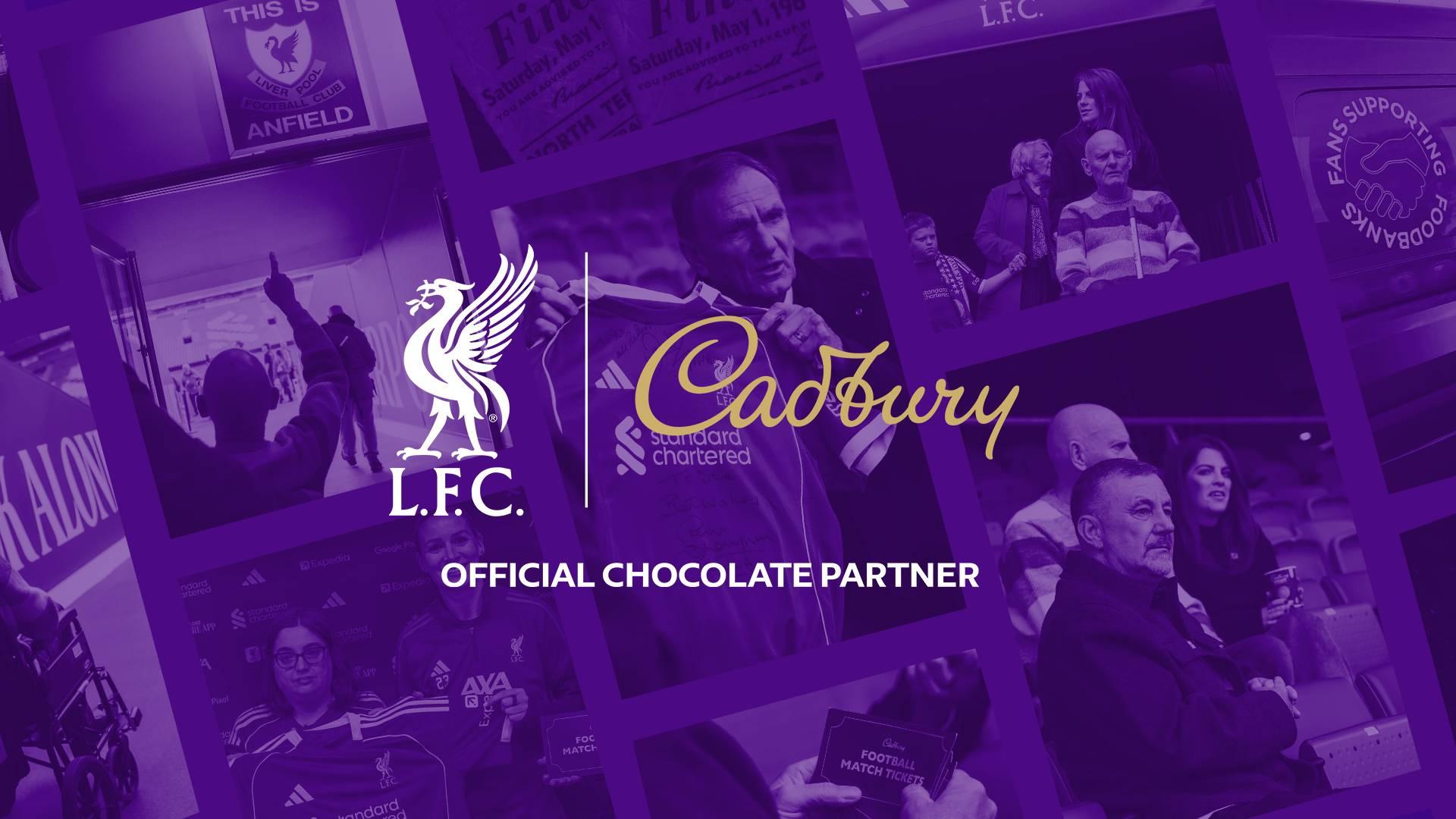 LFC and Cadbury extend global partnership, marking 10 years of collaboration