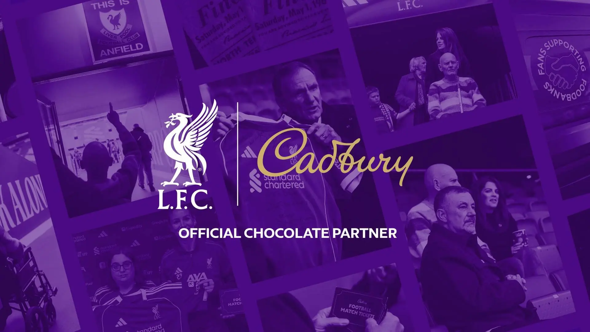 LFC and Cadbury extend global partnership, marking 10 years of collaboration