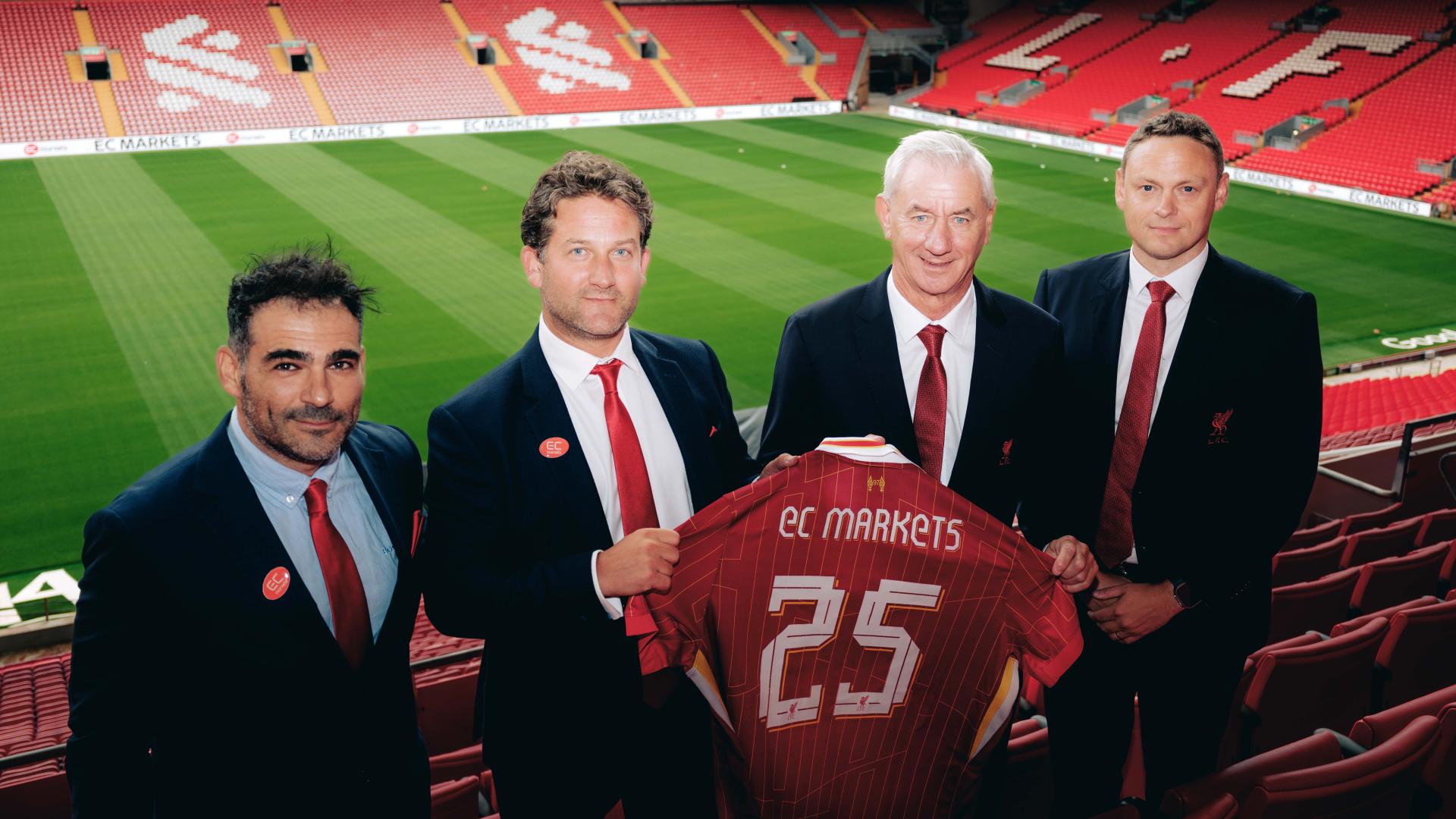 Liverpool FC welcomes EC Markets as official global partner