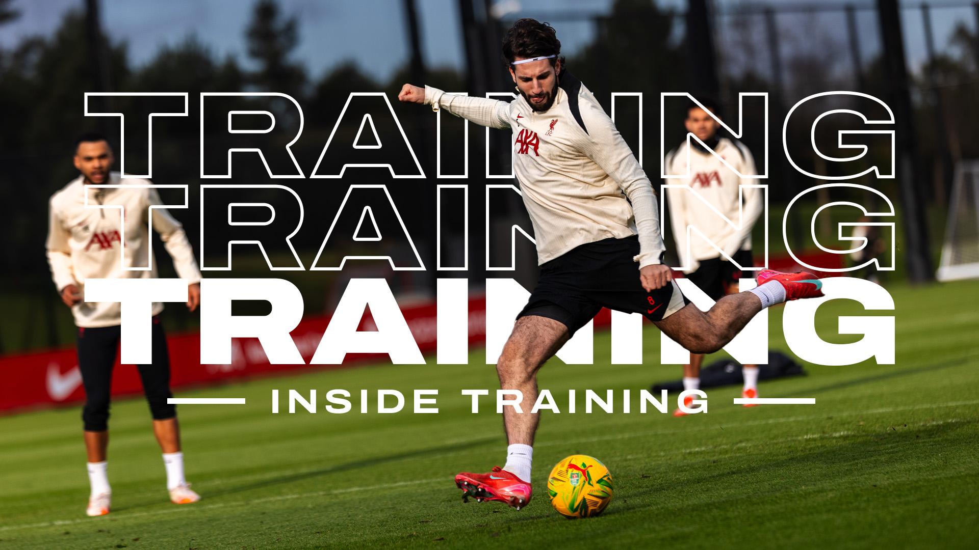 Inside Training: Gym challenges, shooting drills and more ahead of semi-final
