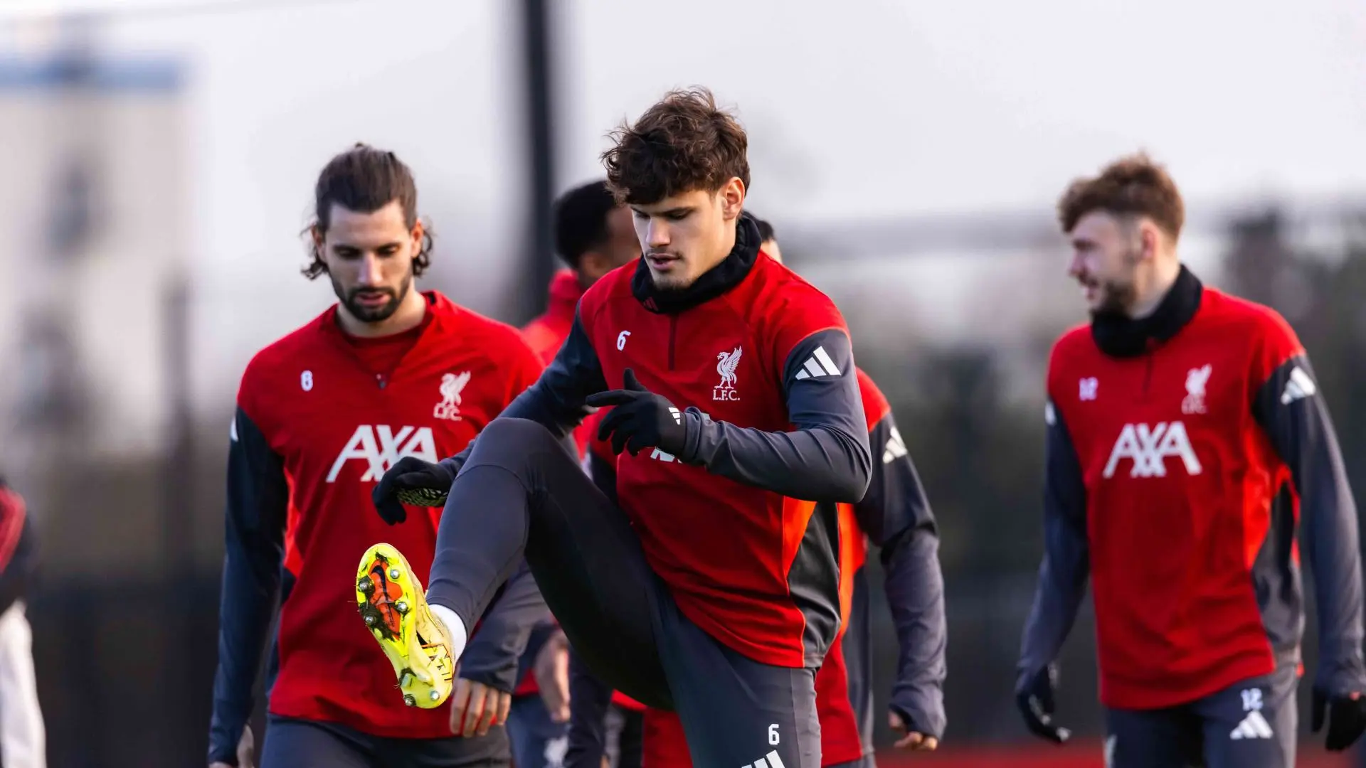 Training photos: Liverpool prepare for Champions League visit to Inter
