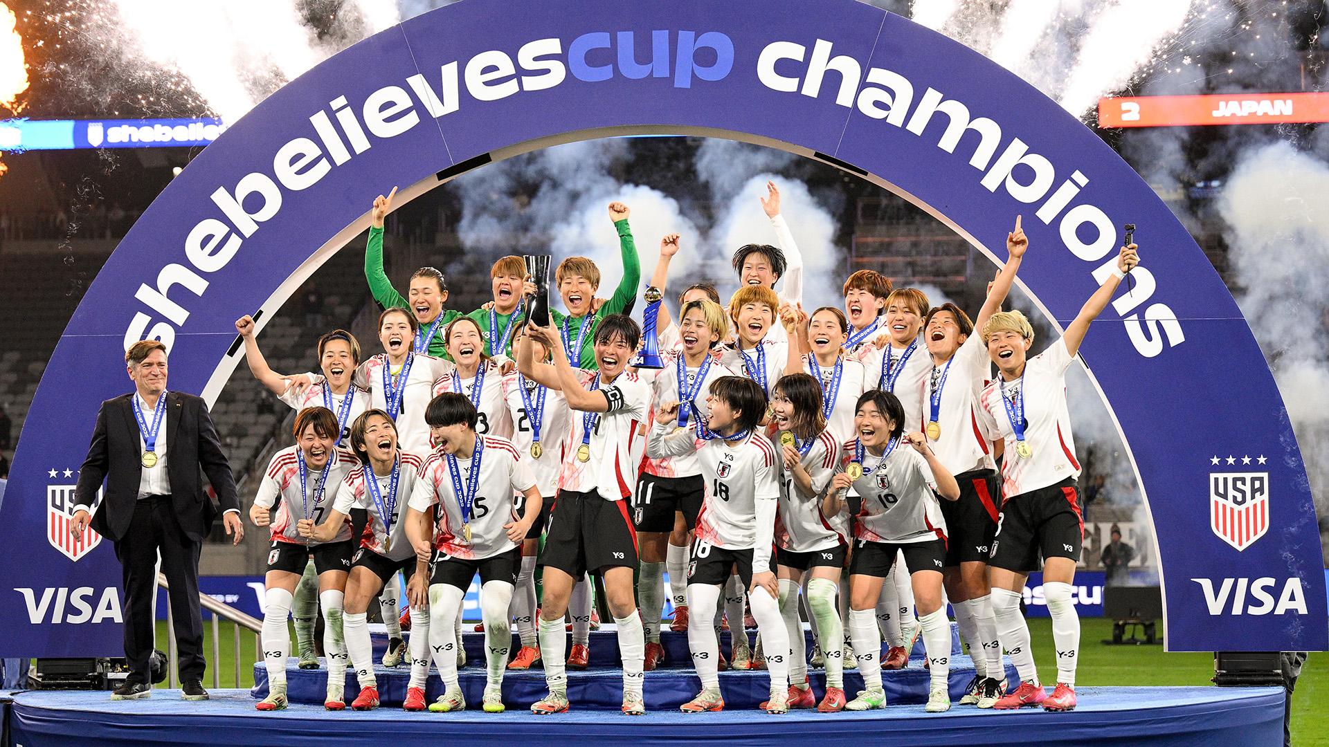 Fuka Nagano lifts SheBelieves Cup with Japan