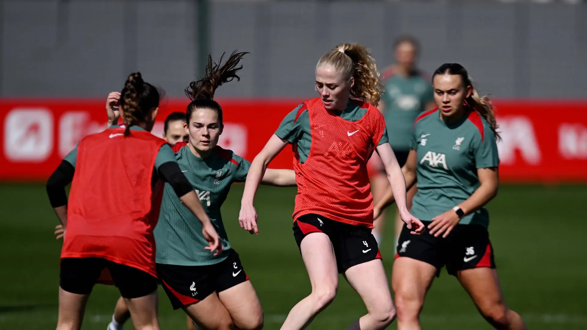 Photos: Liverpool in training ahead of WSL clash with Aston Villa