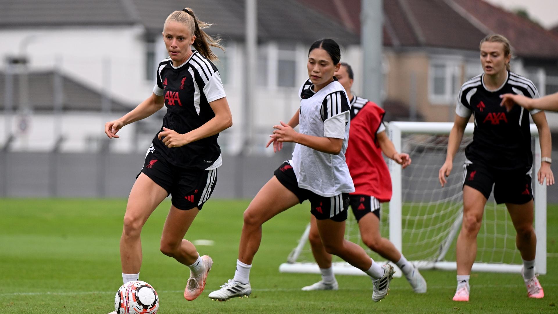 Training photos: LFC Women prepare for pre-season concluder with Durham