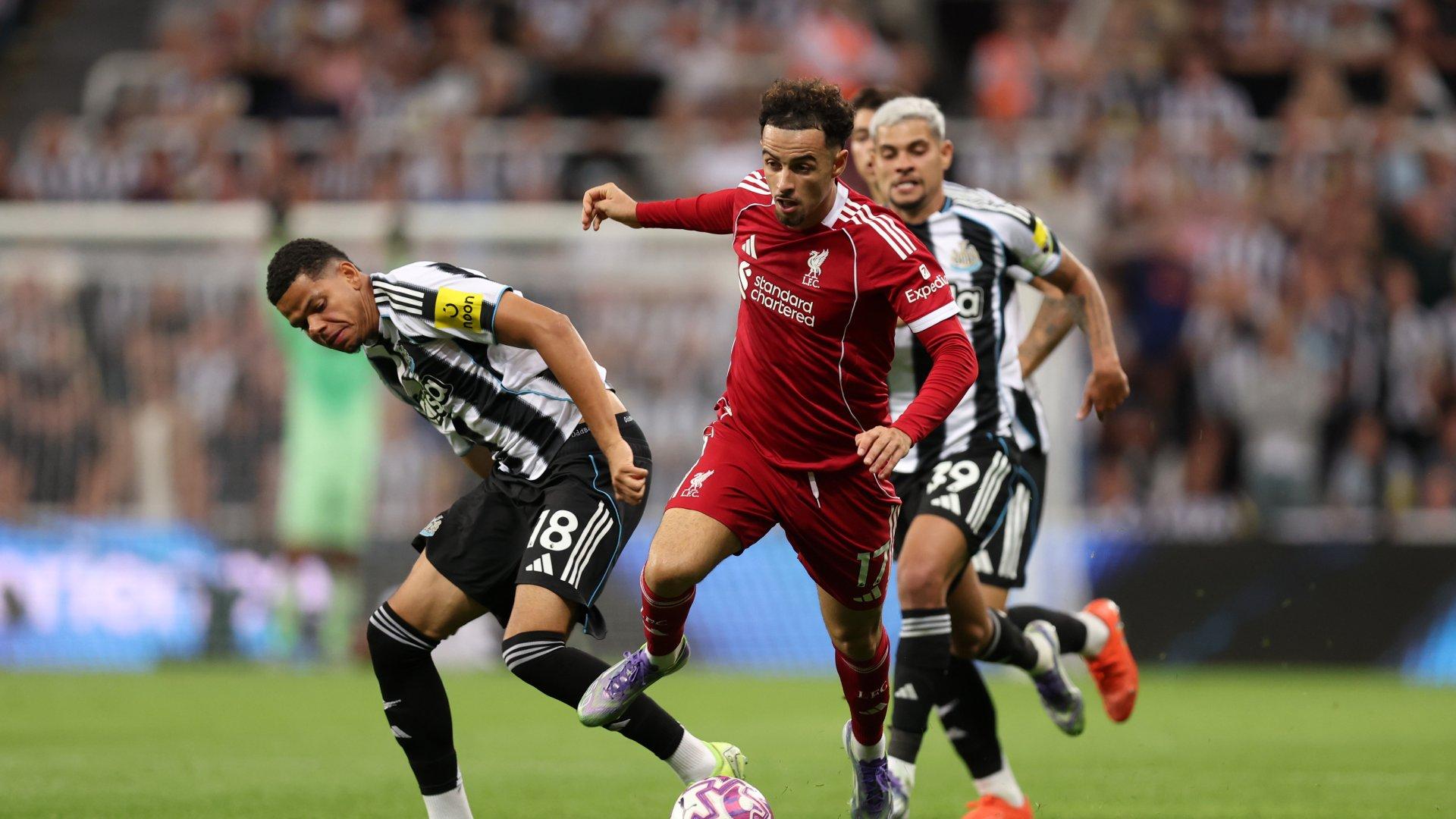 Liverpool v Newcastle United: Team news