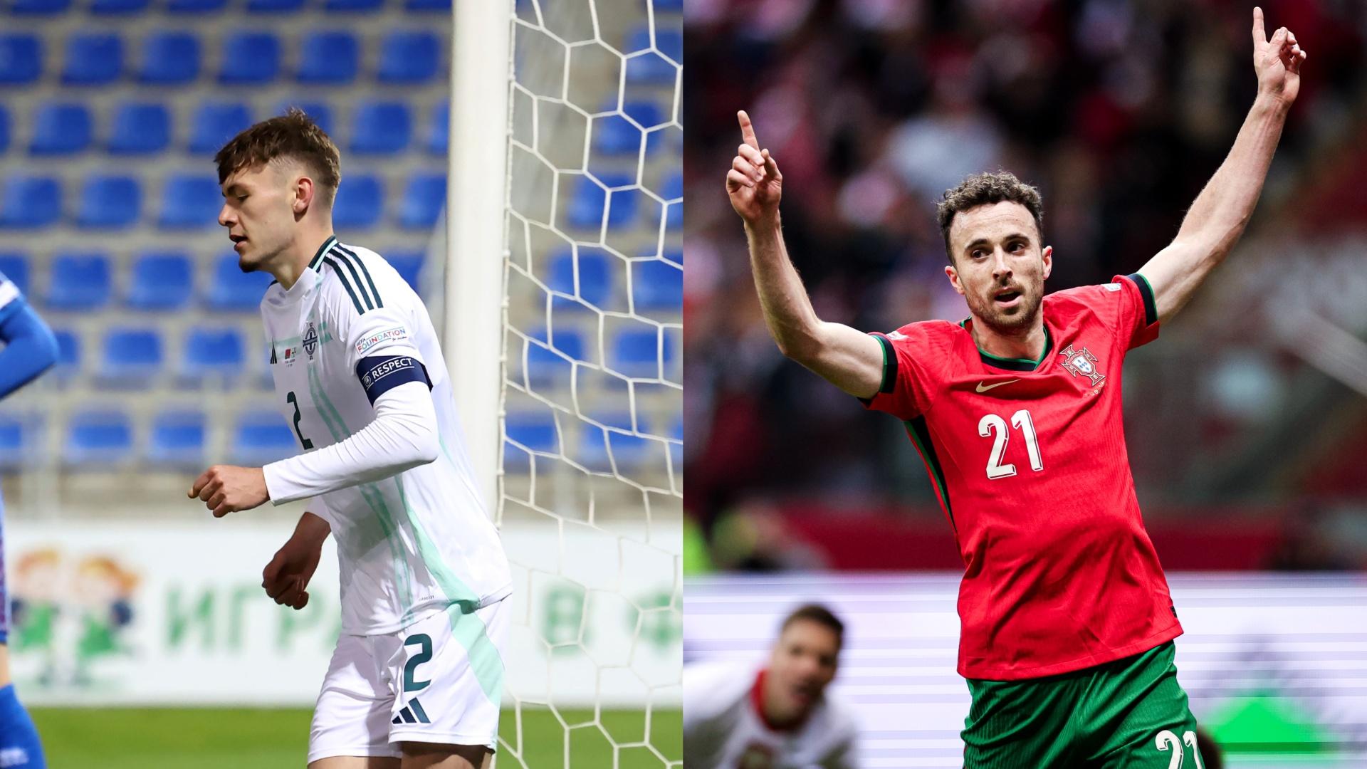 Internationals: Bradley captains Northern Ireland, Jota aids Portugal win