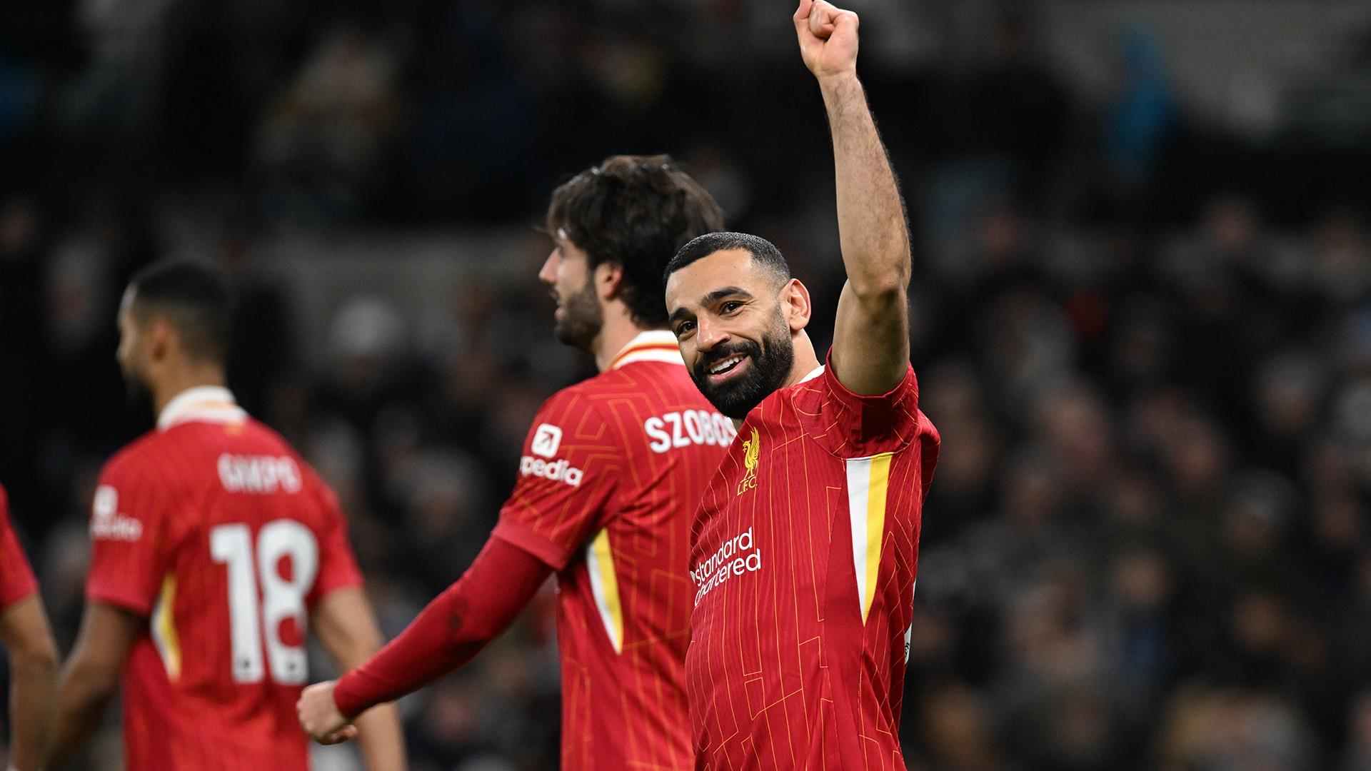 Mohamed Salah becomes Liverpool FC's fourth-highest goalscorer ever