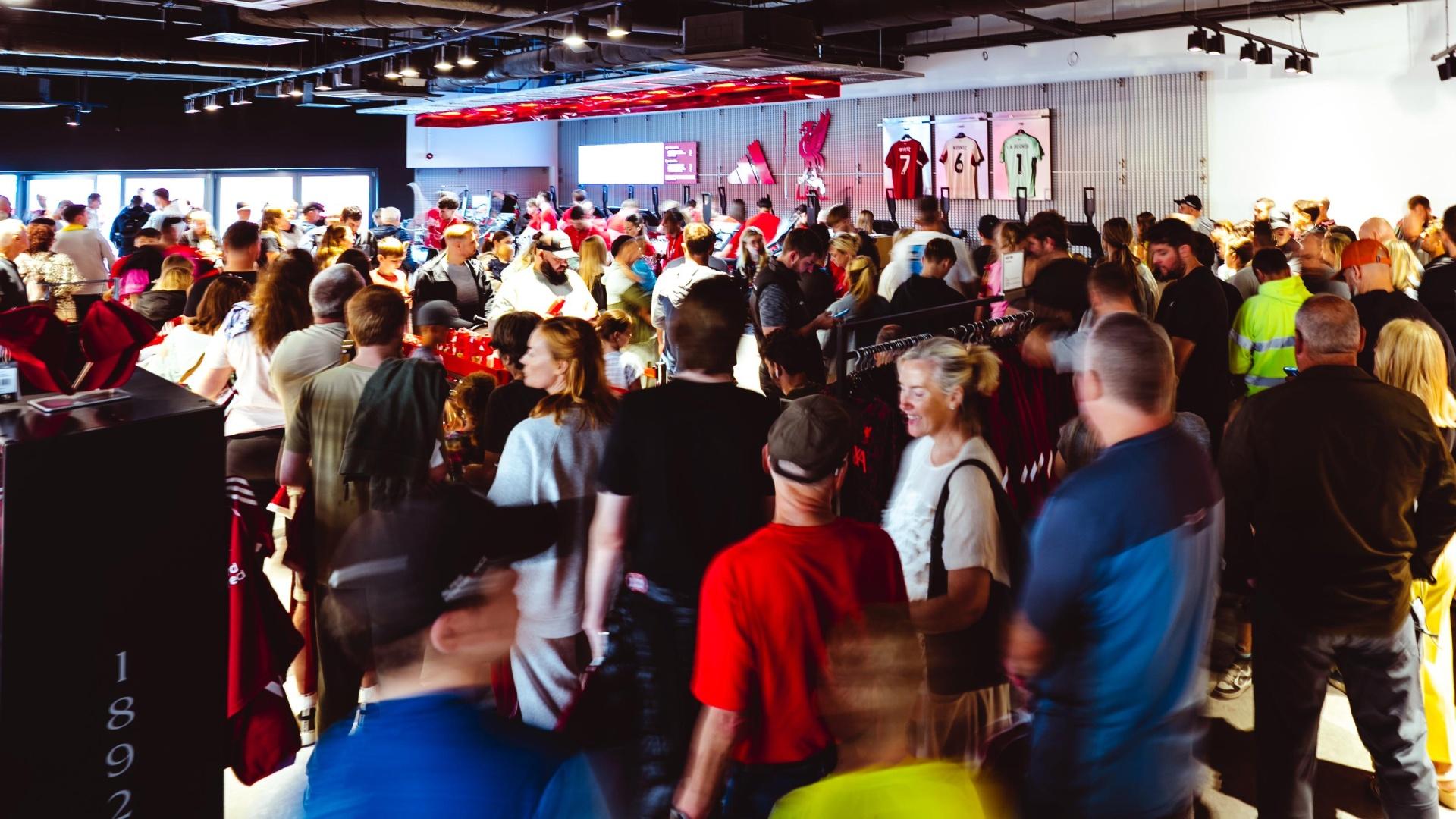 LFC reopens flagship Anfield store to celebrate new kit launch with adidas