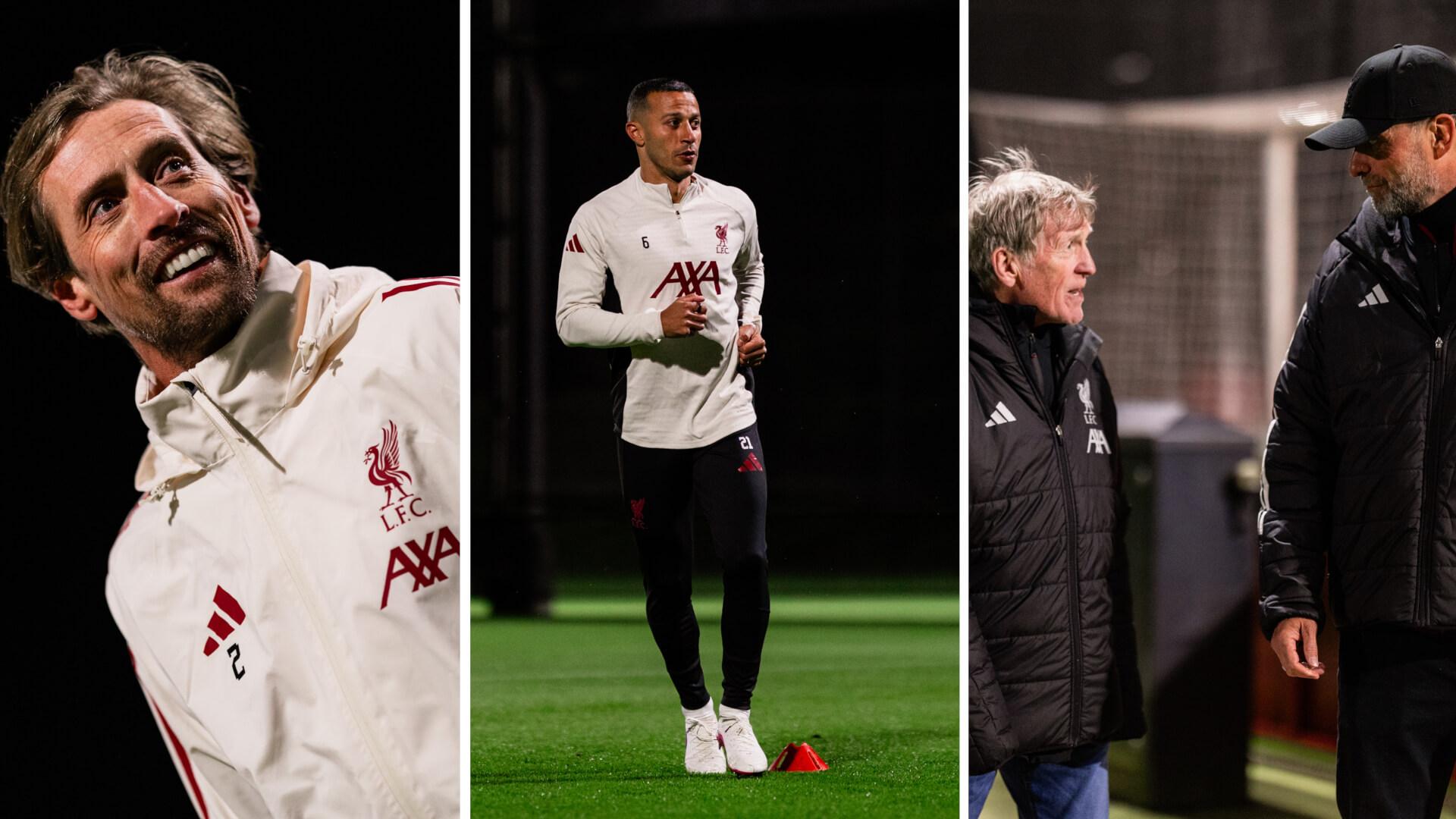 Photos: LFC Legends prepare for Anfield meeting with Borussia Dortmund