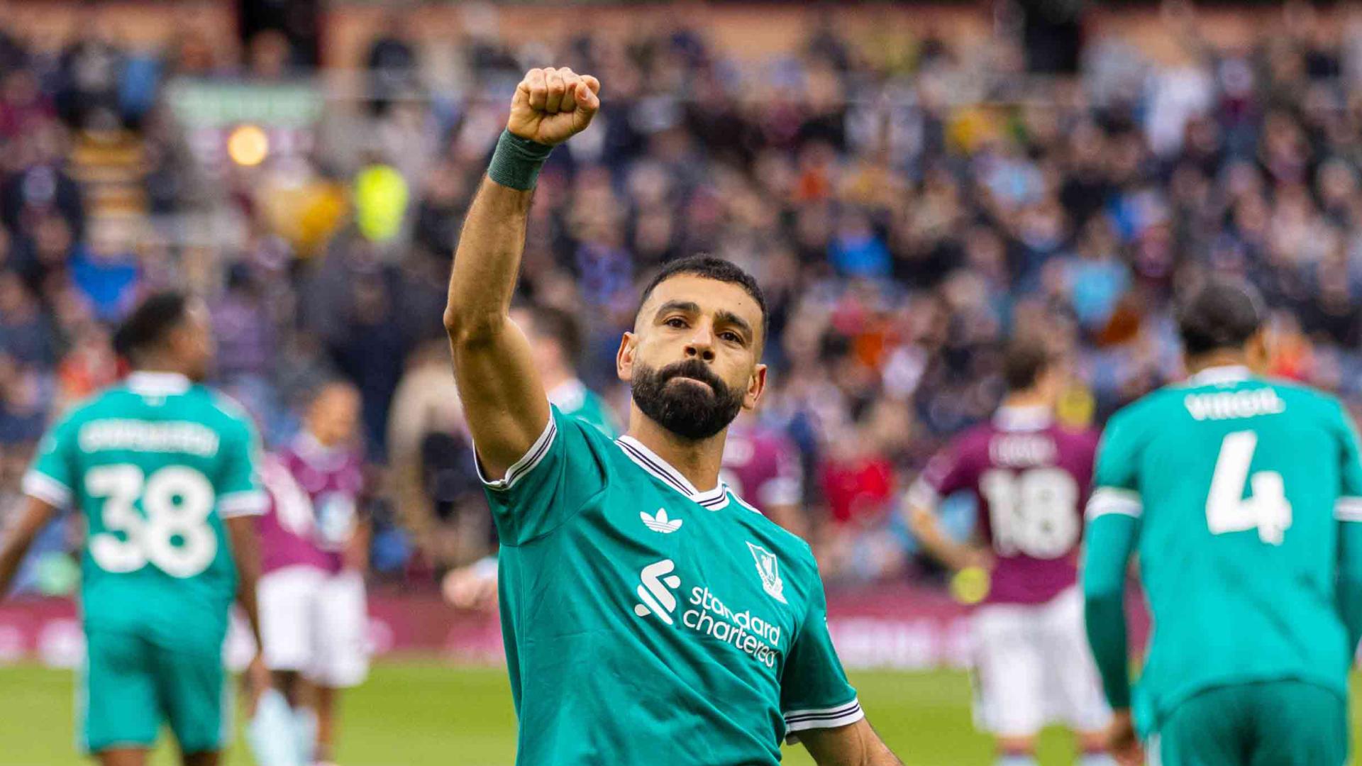 In photos: Liverpool debut new adidas third kit in Burnley victory
