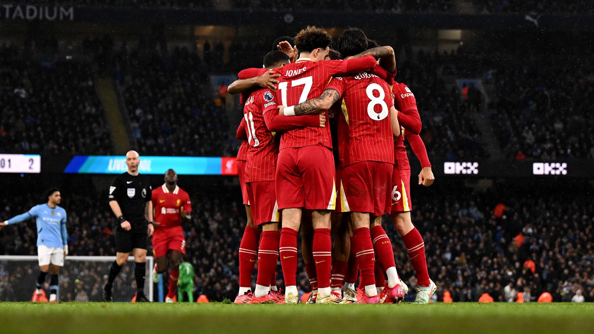 Who was Liverpool's Player of the Match at Manchester City?