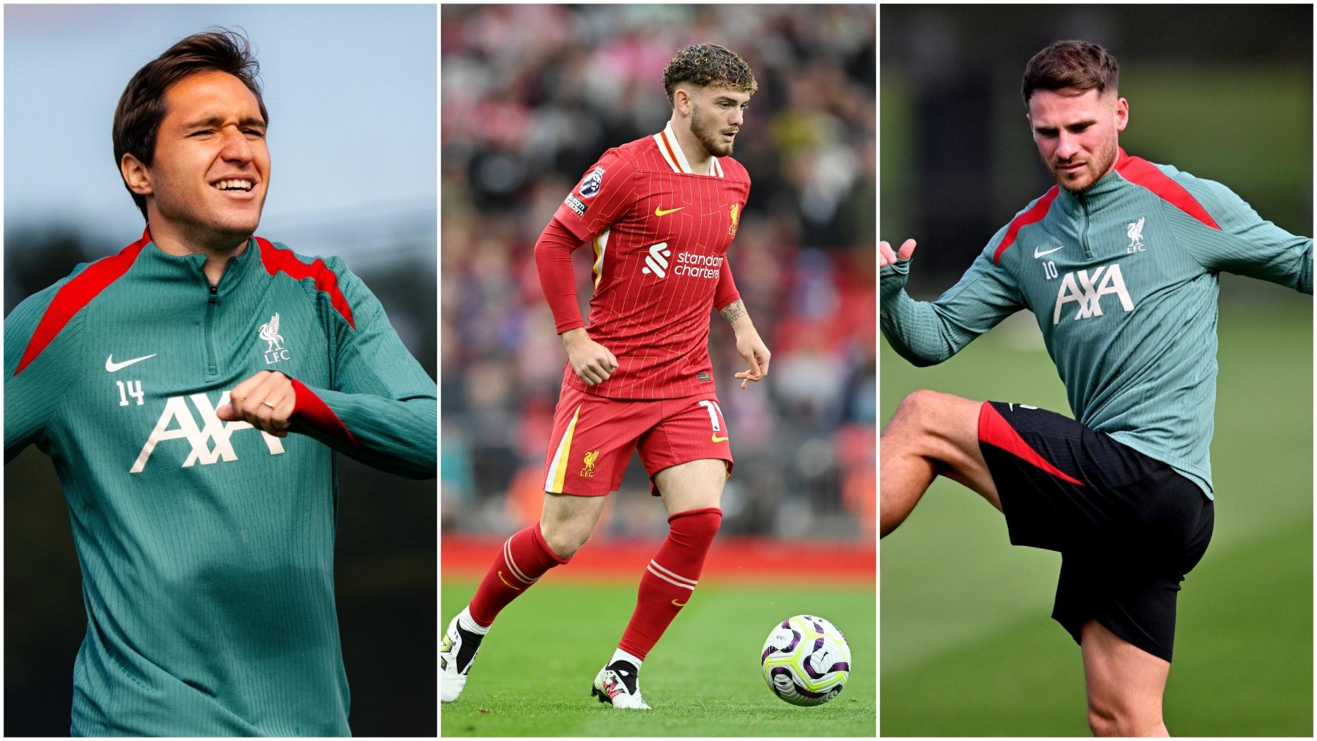 Injury and availability news: Updates on Federico Chiesa, Harvey Elliott and Alexis Mac Allister