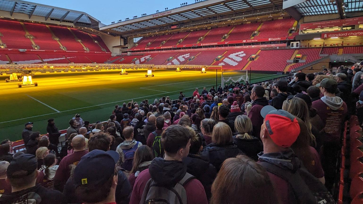 LFC stars support March of the Day fundraiser for Darby Rimmer MND