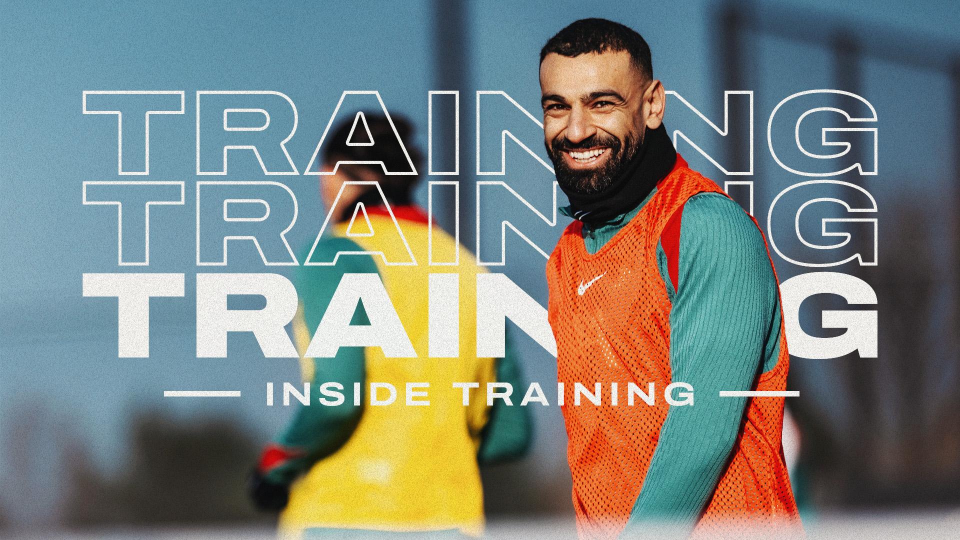 Inside Training: Super strikes and much more ahead of Liverpool v Ipswich