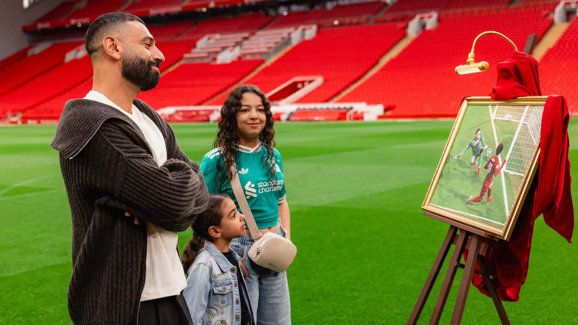Photos: Behind the scenes of Mohamed Salah's LFC Original film shoot