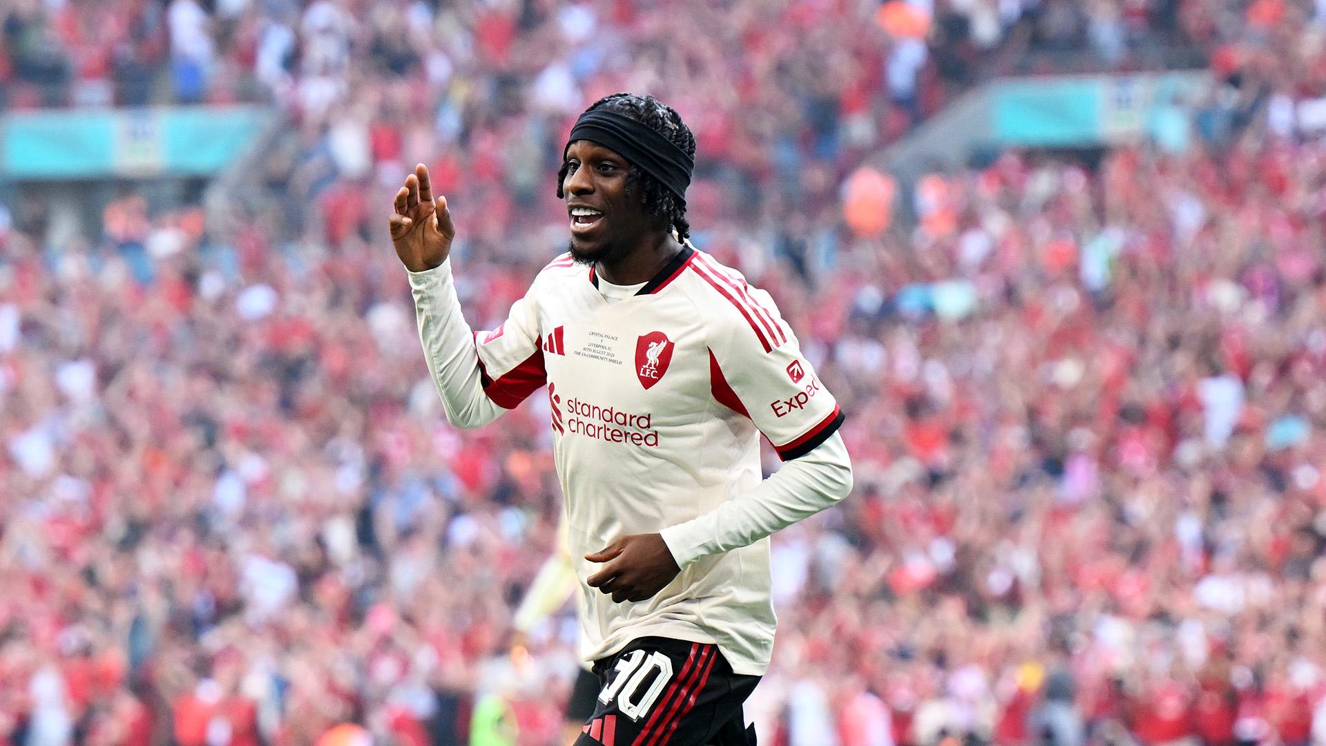 Jeremie Frimpong: My first LFC goal was a cross... but it still felt so good