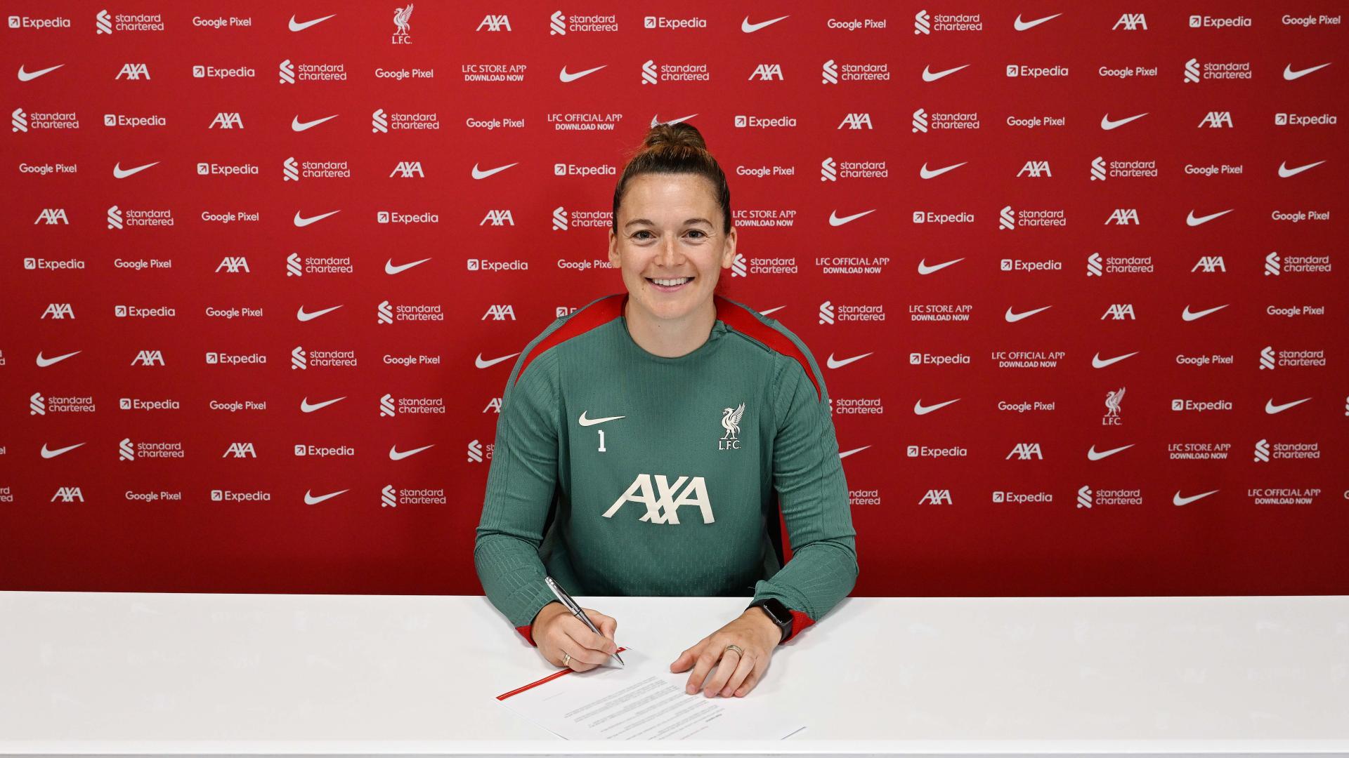 Rachael Laws signs new Liverpool FC Women contract