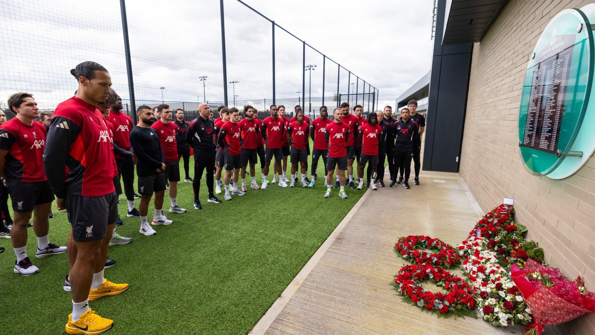 Liverpool FC pays respects on 37th anniversary of Hillsborough tragedy