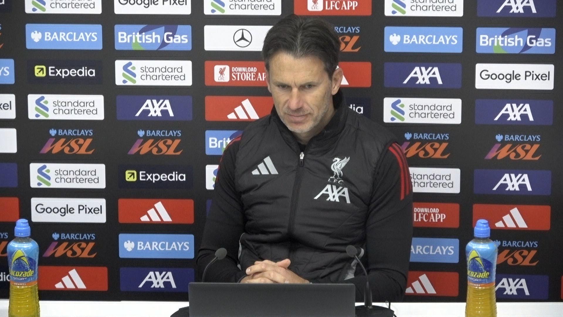 Press conference: Watch Gareth Taylor preview LFC Women's Anfield clash with Arsenal