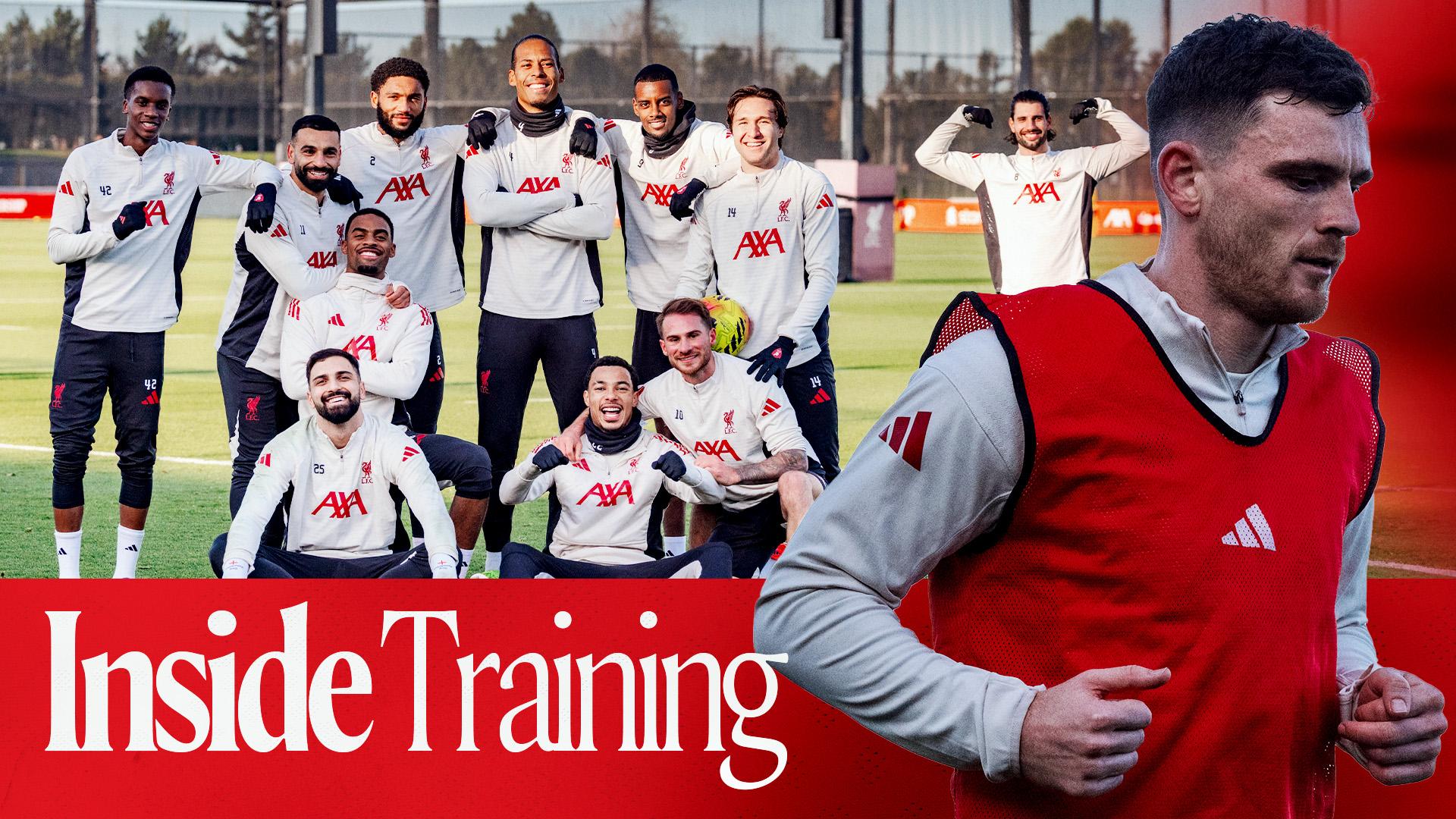 Inside Training: Behind the scenes with Liverpool pre-Forest
