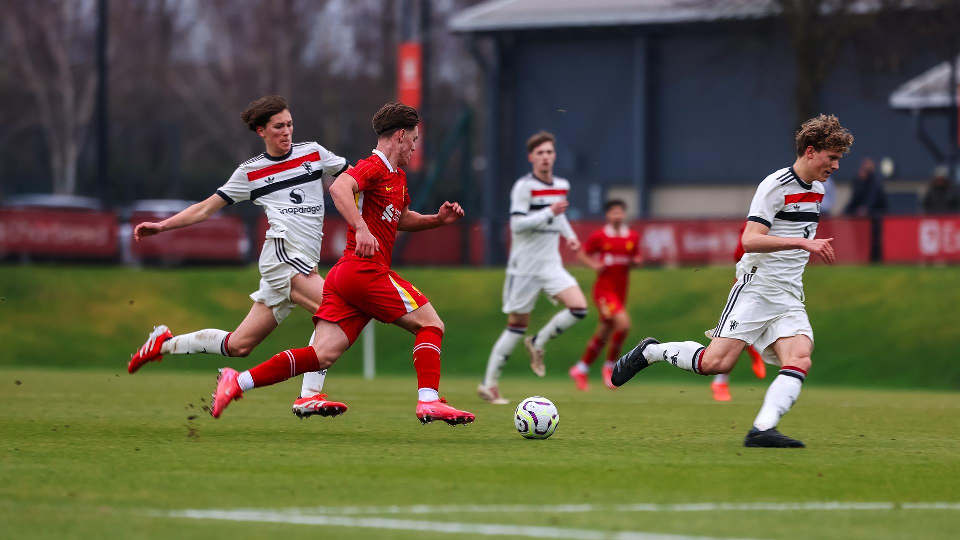 Watch U18s highlights: Liverpool 2-2 Manchester United
