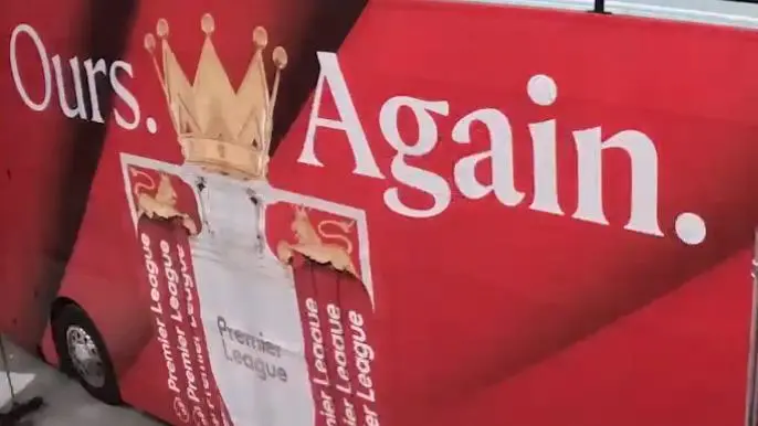 'Ours again' - watch Liverpool's parade bus being wrapped for Monday
