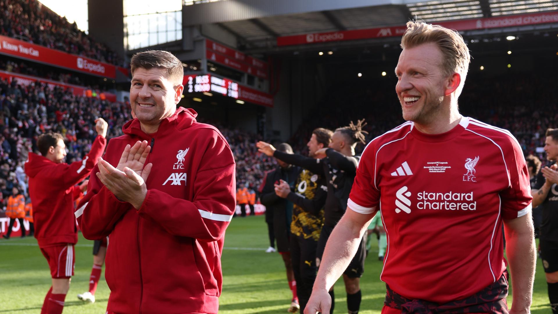 'Really special' - Gerrard, Klopp, Thiago and more on LFC Legends experience