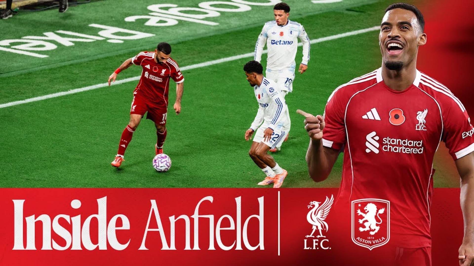 Inside Anfield: An alternative view of Liverpool 2-0 Aston Villa