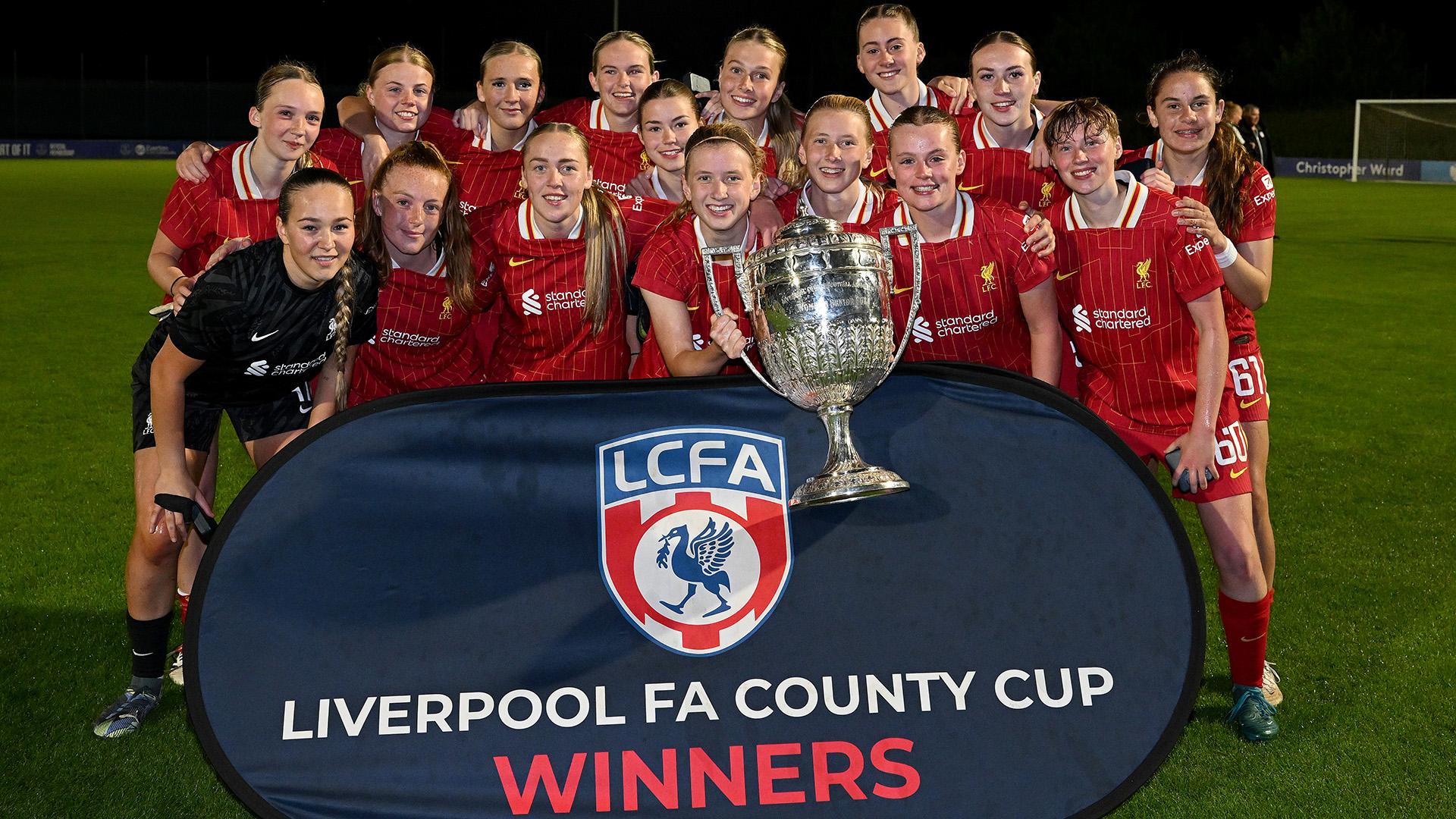 LFC Women U21s complete double with County FA Senior Cup success